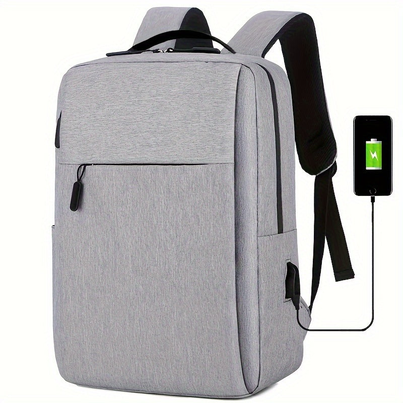 1pc Versatile Laptop Bag - Multi-Functional Business Backpack for Outdoor Travel, School, and Valentines Gifts with Casual Style