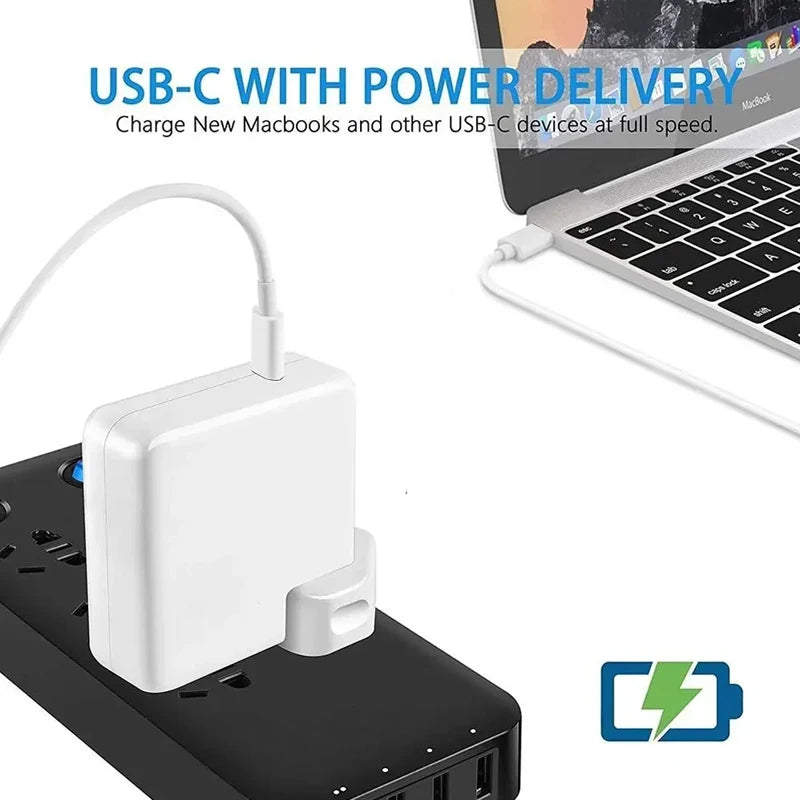 EU US UK AU Charger Adapter Plug Adapter For Macbook Pro Air Power Adapter Plug 45W 60W 85W 30W 61W 87W 96W