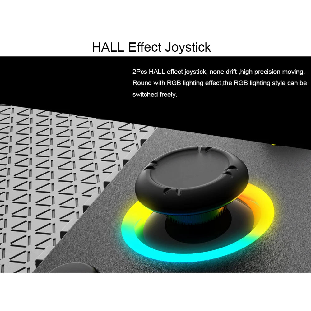 Mobile Game Controller for iPhone and Android with RGB Light,Support Play PS Remote Play, Xbox Cloud and More