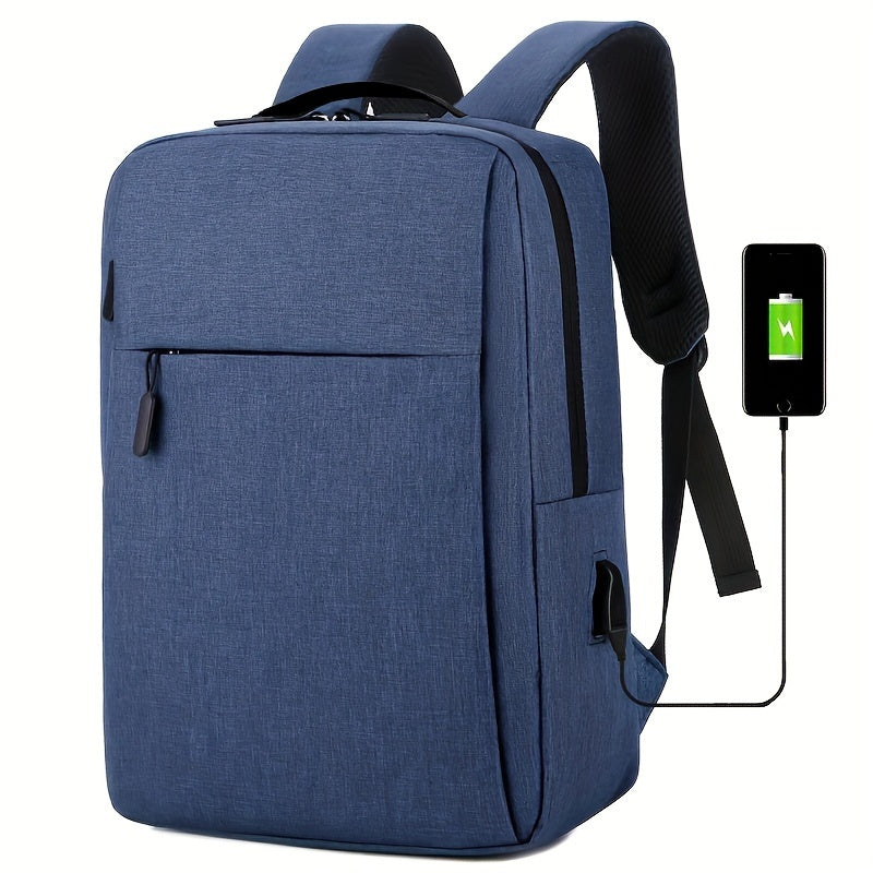 1pc Versatile Laptop Bag - Multi-Functional Business Backpack for Outdoor Travel, School, and Valentines Gifts with Casual Style