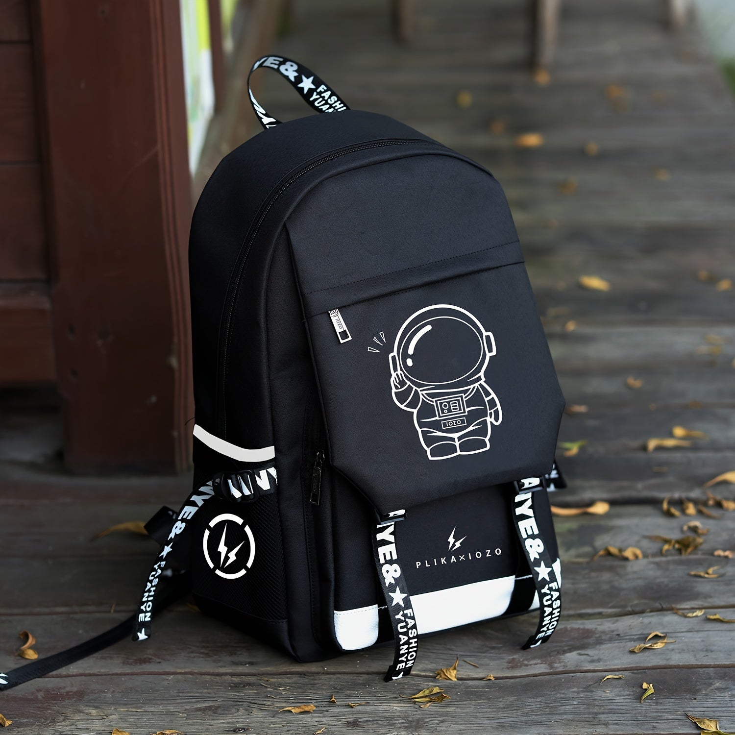 3pcs/set Men's New Casual Fashion New Large Capacity Backpack, Multifunctional Simple Waterproof Backpack, 16 Inch Laptop Bag, Lightweight Luminous Crossbody Bag, Handbag And Backpack