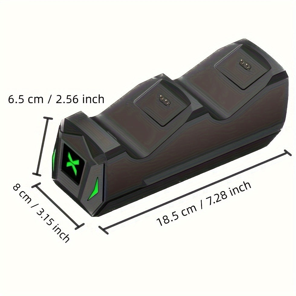 Controller Charger Station with 2x5520mWh Rechargeable Battery Packs for Xbox One/Series X|S Controller - Dual Charging Dock for Xbox One Controller Battery Pack with 4 BatteriesCovers for Xbox - For Xbox Gamers -  Ideal for