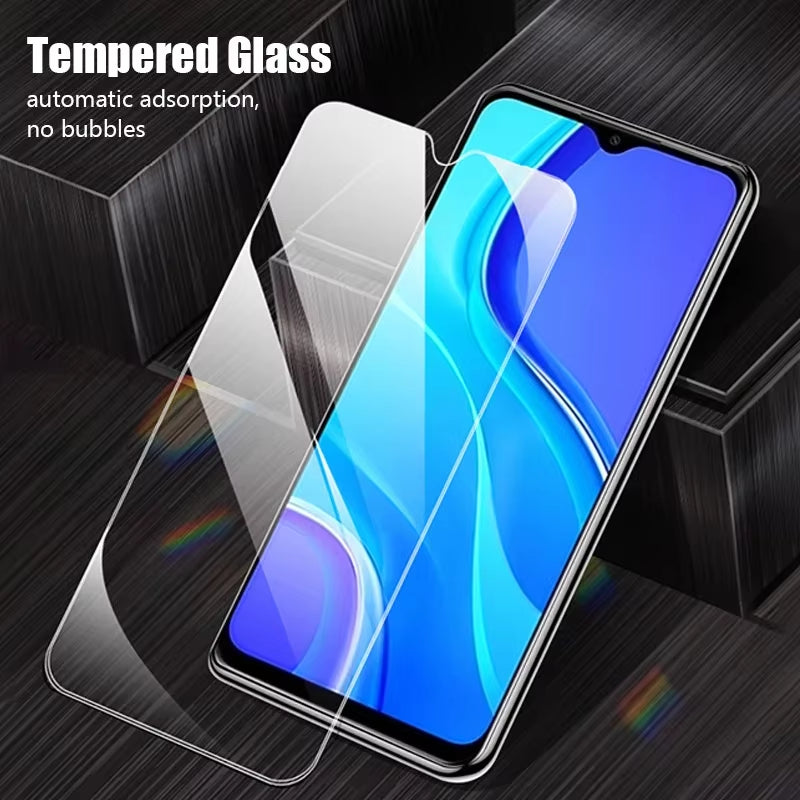 5PCS Tempered Glass for Redmi Note 13 12 11 10 14 9 8 7 Pro plus 5G 12S 11S 10S 9S Protective Glass for Redmi 12C 10C 14C 9T 13