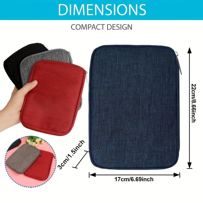 [Multi-pocket Travel Essentials Organizer] Travel Essentials Multi-pocket Cable Organizer Bag, Small Charging Cord Storage, Charger, Cables, Cord Storage And Accessory Bag, For Travel, Work