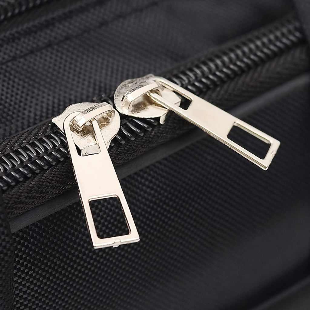 1pc Laptop Bag, Horizontal Portable Large Capacity Multi Functional Shoulder Bag