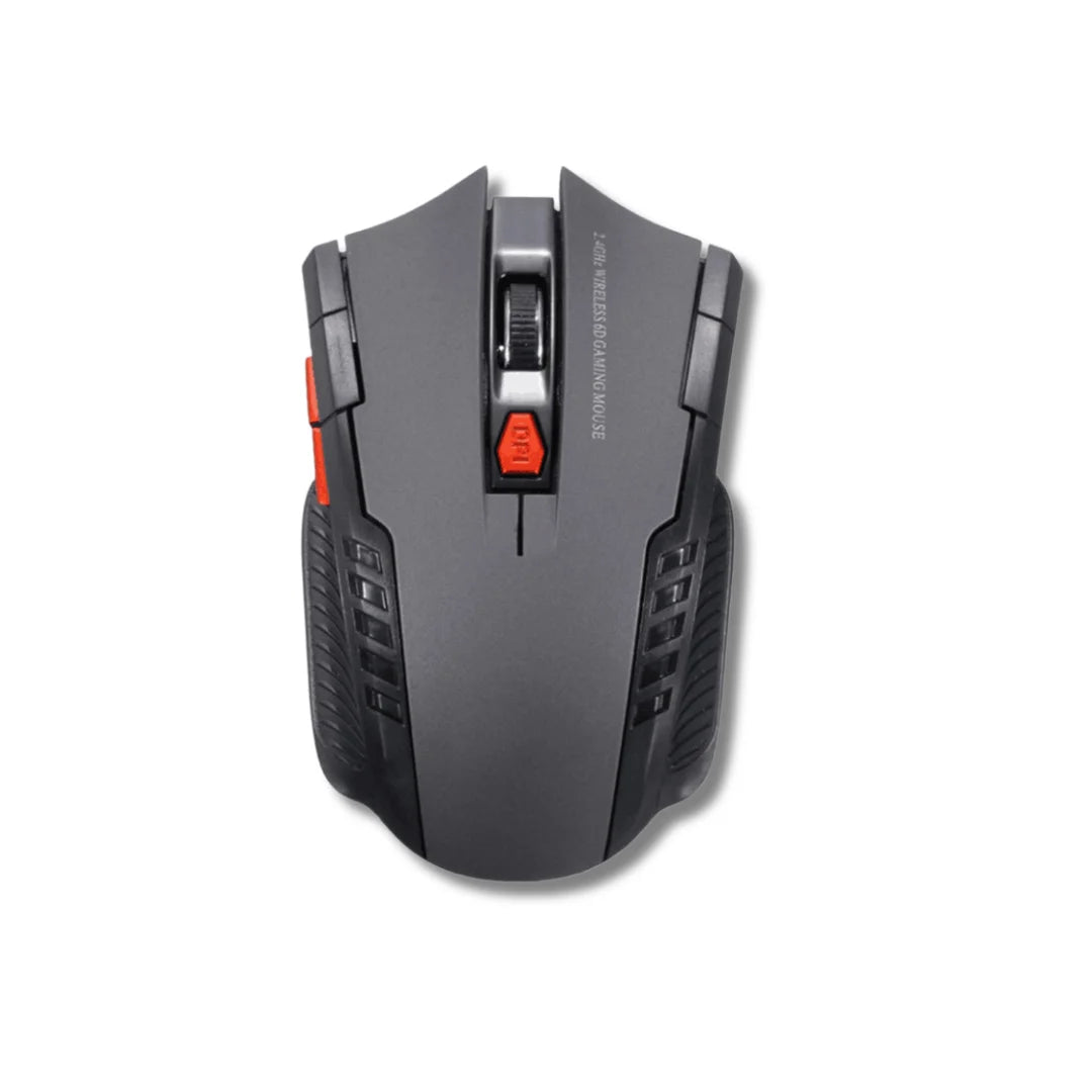 2.4G Wireless Mouse, 800-1600 DPI Adjustable, Ergonomic Optical Gaming Mouse for PC/Laptop, Portable for Home/Office/Travel