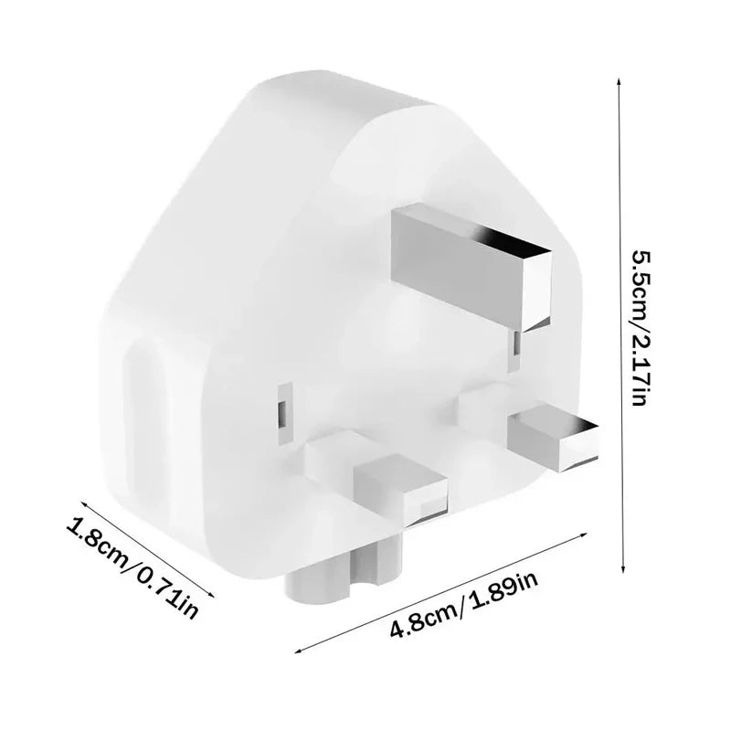 EU US UK AU Charger Adapter Plug Adapter For Macbook Pro Air Power Adapter Plug 45W 60W 85W 30W 61W 87W 96W