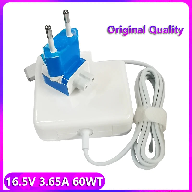 Power Adapter Compatible with MacBook Charger 45W 60W 85W for MacBook Air/Pro Magsaf* 2 1 Magnetic Power Adapter Charger A1466