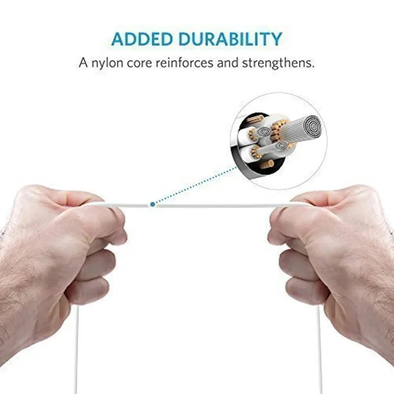 50-100pcs/lot USB Cable For Iphone 11 12 13 14 Xs Max Xr X 8 7 6 Plus 6s 5 Se Charging Cables Mobile Phone Charger Cord
