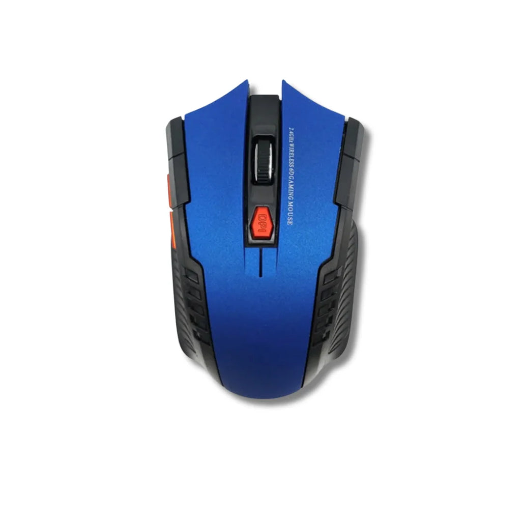 2.4G Wireless Mouse, 800-1600 DPI Adjustable, Ergonomic Optical Gaming Mouse for PC/Laptop, Portable for Home/Office/Travel