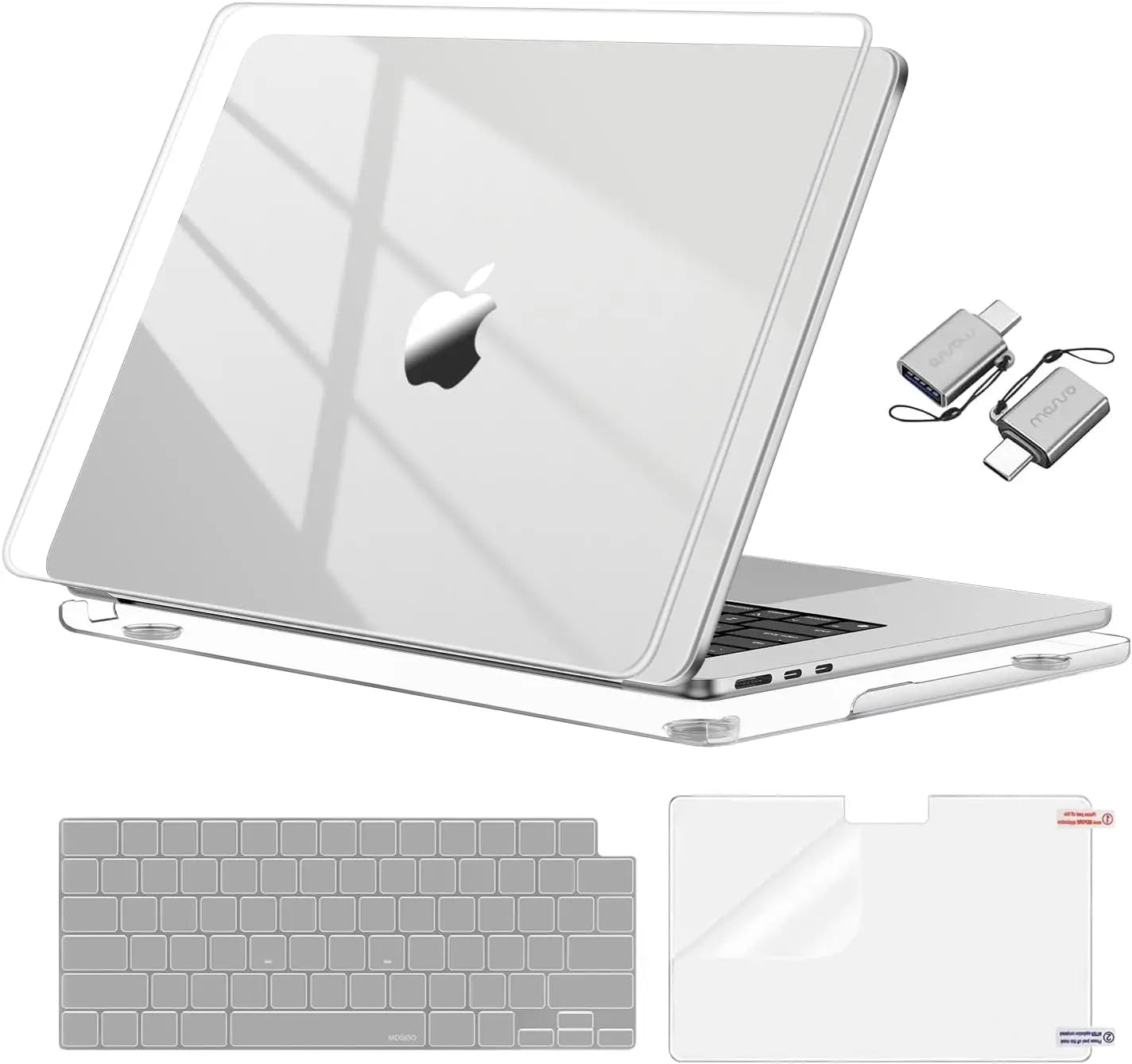 Laptop Case for MacBook Air Pro 13 15 16 inch 14 inch 2025 2024 2023 M4 M3 M2 M1 A3112 A3185 A3401 A2918 A3240 A3113 A2681 Cover