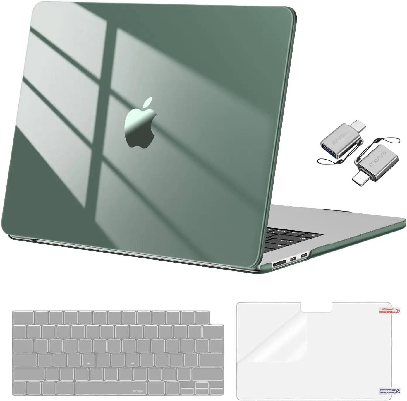 Laptop Case for MacBook Air Pro 13 15 16 inch 14 inch 2025 2024 2023 M4 M3 M2 M1 A3112 A3185 A3401 A2918 A3240 A3113 A2681 Cover