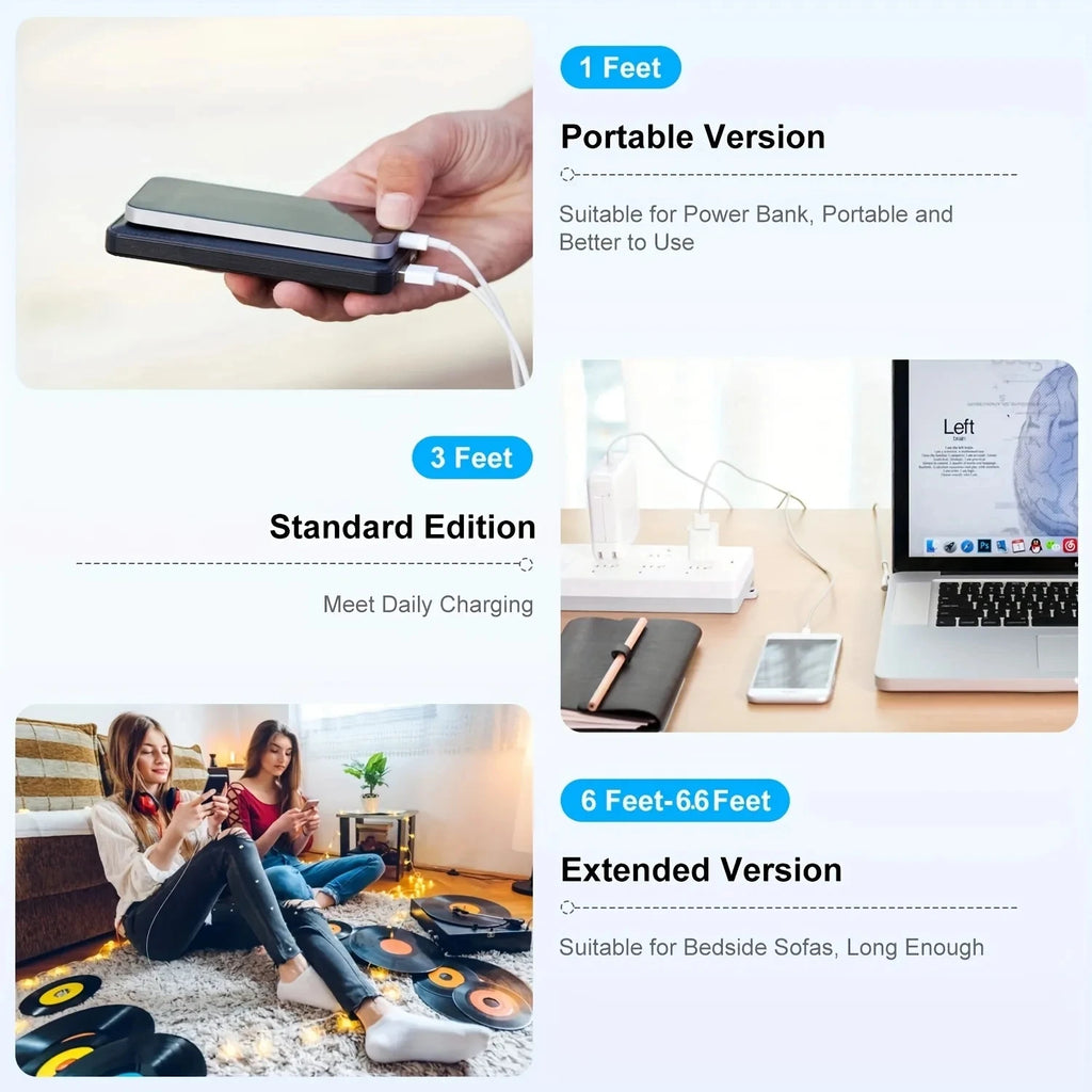 50-100pcs/lot USB Cable For Iphone 11 12 13 14 Xs Max Xr X 8 7 6 Plus 6s 5 Se Charging Cables Mobile Phone Charger Cord