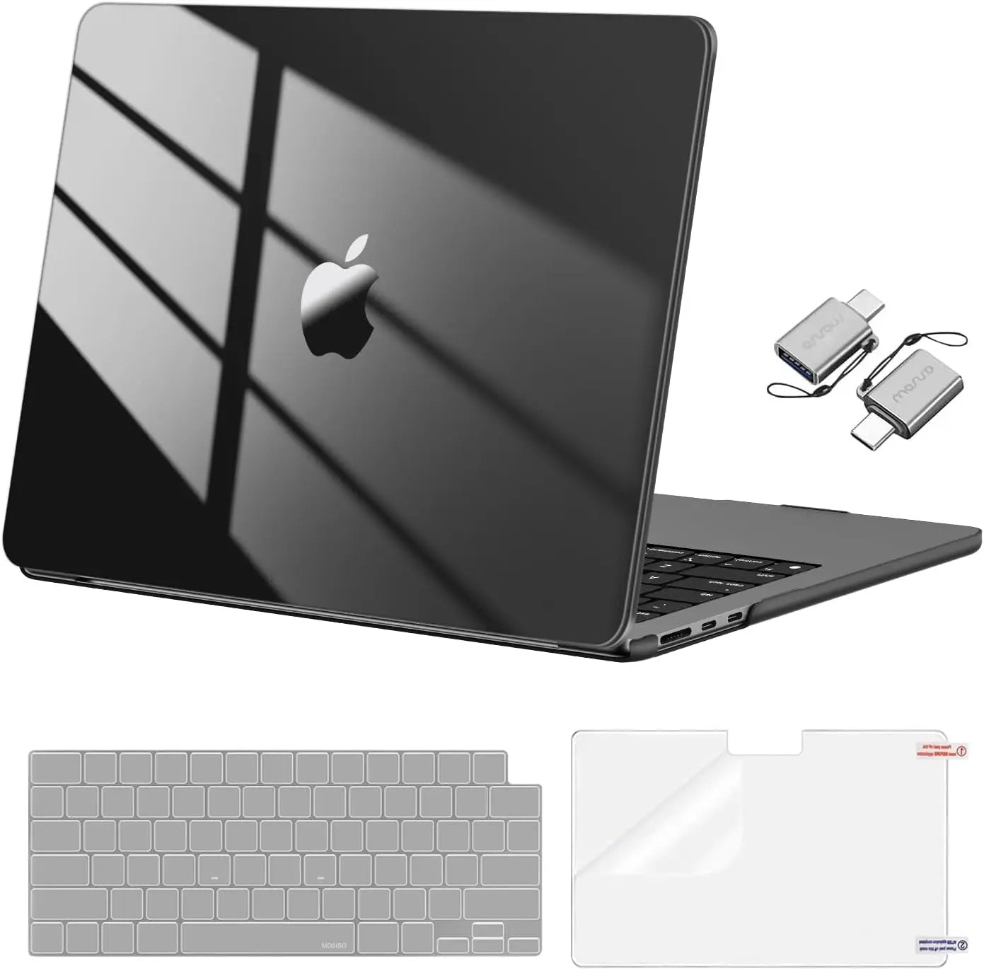 Laptop Case for MacBook Air Pro 13 15 16 inch 14 inch 2025 2024 2023 M4 M3 M2 M1 A3112 A3185 A3401 A2918 A3240 A3113 A2681 Cover