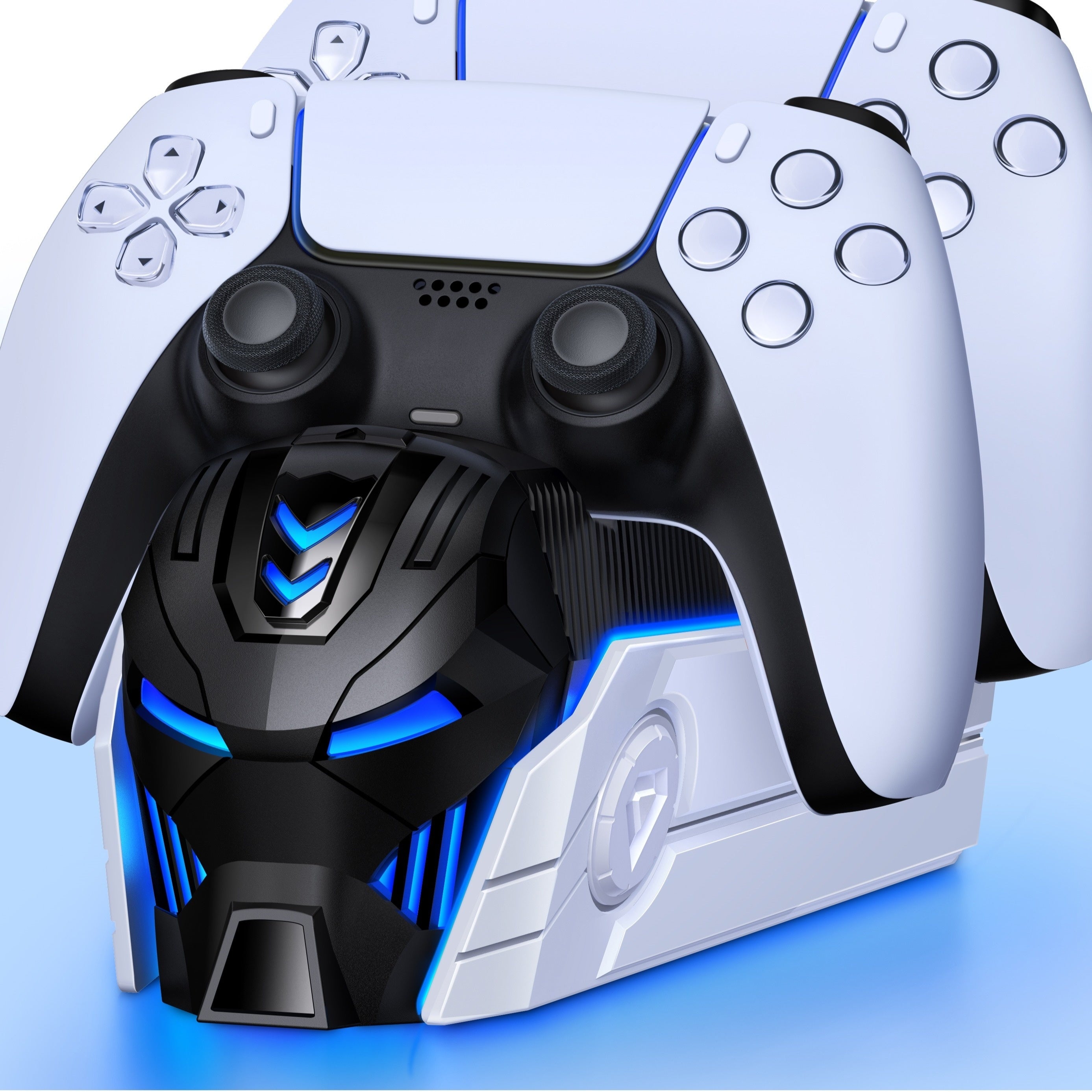 For PS5 Dual Charger Station With Indicator Light/ Fast Charging/Smart Chip Security Protection